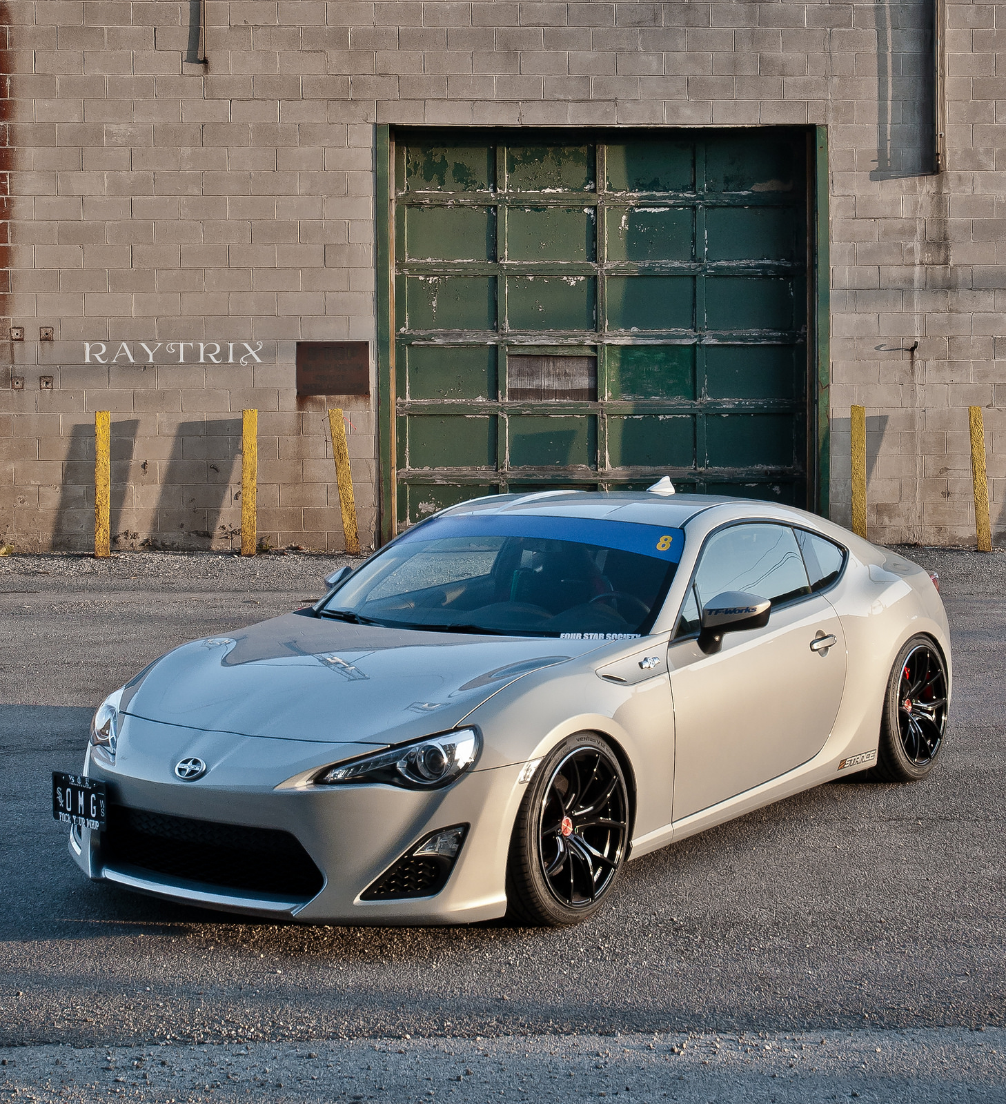 photo 7 Scion FR-S custom wheels Gram Lights 57FXX 18x9.5, ET +38, tire size 245/35 R18. x ET 255/35 R