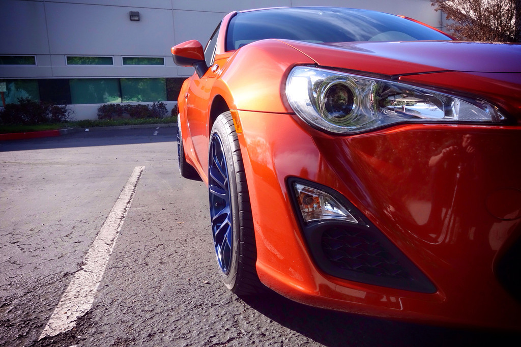 photo 2 Scion FR-S custom wheels Gram Lights 57Xtreme 17x9.0, ET +40, tire size 245/40 R17. x ET