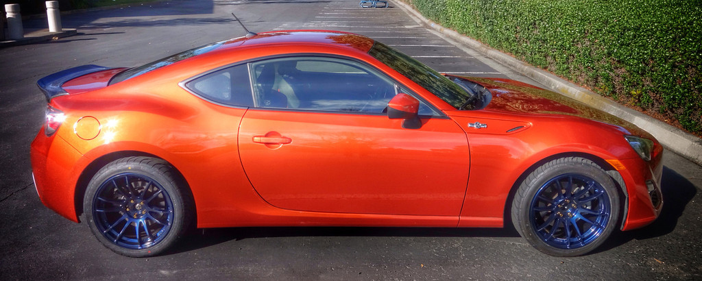 photo 4 Scion FR-S custom wheels Gram Lights 57Xtreme 17x9.0, ET +40, tire size 245/40 R17. x ET