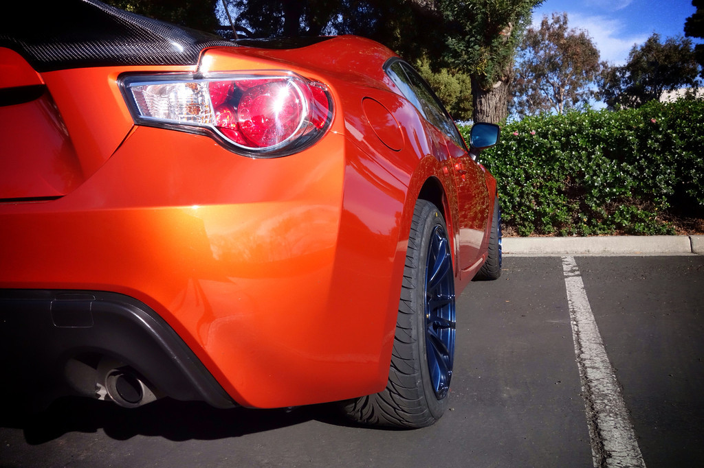 photo 6 Scion FR-S custom wheels Gram Lights 57Xtreme 17x9.0, ET +40, tire size 245/40 R17. x ET