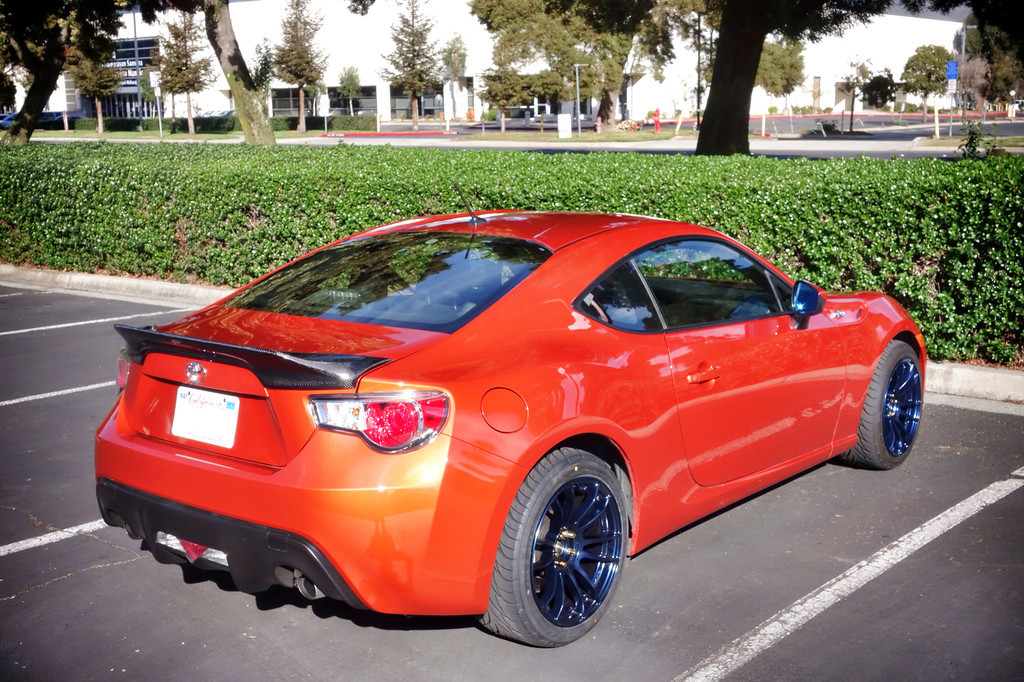 photo 7 Scion FR-S custom wheels Gram Lights 57Xtreme 17x9.0, ET +40, tire size 245/40 R17. x ET