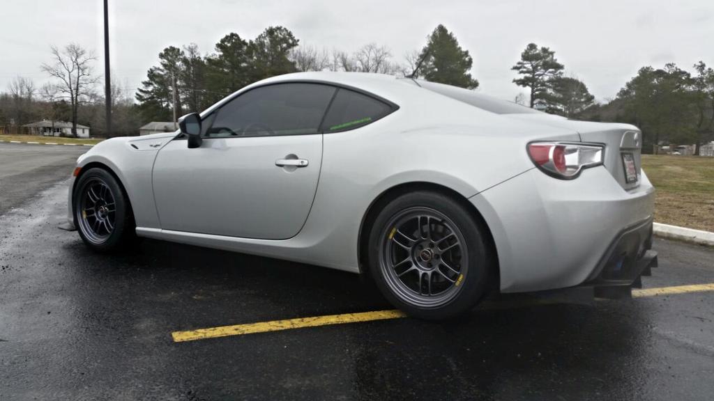 photo 1 Scion FR-S custom wheels Enkei RPF1 17x9.0, ET +35, tire size 245/40 R17. x ET 
