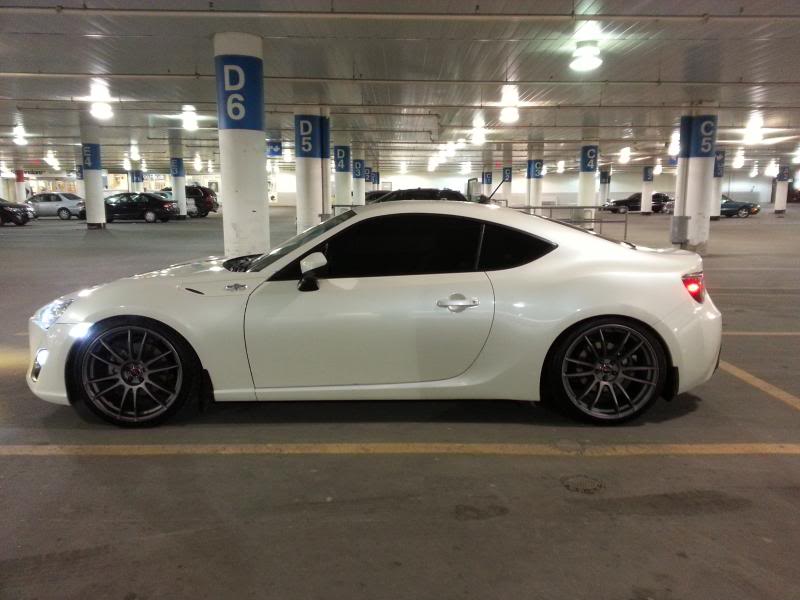 photo 1 Scion FR-S custom wheels Gram Lights 57Xtreme 19x8.5, ET +33, tire size 225/35 R19. 19x9.5 ET+43 255/30 R19