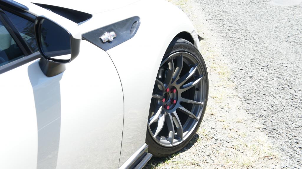 photo 4 Subaru BRZ custom wheels Gram Lights 57Xtreme 18x9.5, ET +40, tire size 255/35 R18. x ET 