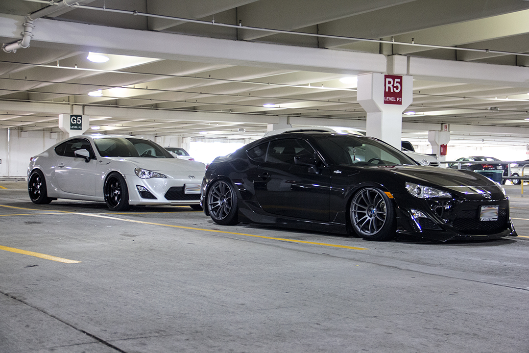 photo 3 Scion FR-S custom wheels Gram Lights 57Xtreme 18x9.5, ET +40, tire size 225/40 R18. x ET 