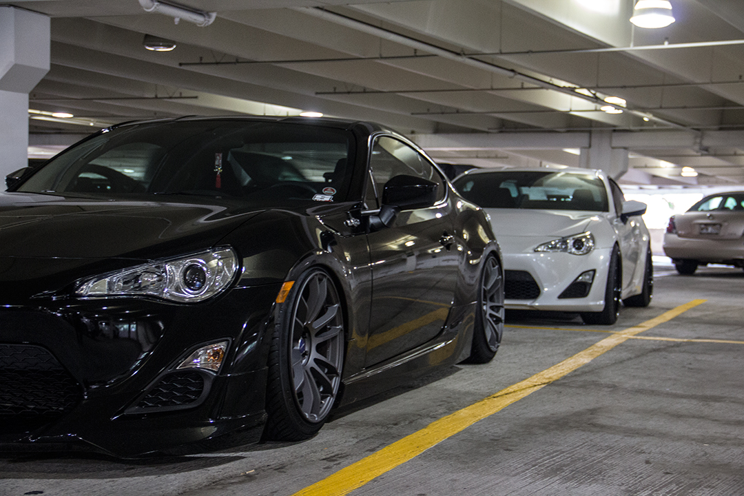 photo 1 Scion FR-S custom wheels Gram Lights 57Xtreme 18x9.5, ET +40, tire size 225/40 R18. x ET 