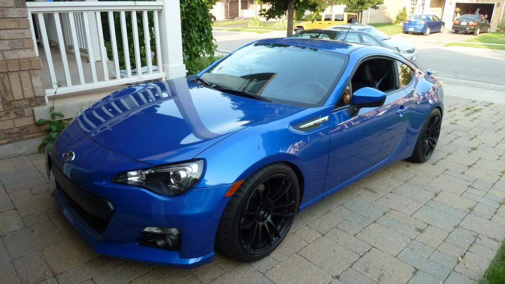 photo 1 Subaru BRZ custom wheels Gram Lights 57Xtreme 18x9.5, ET +40, tire size 255/35 R18. x ET 