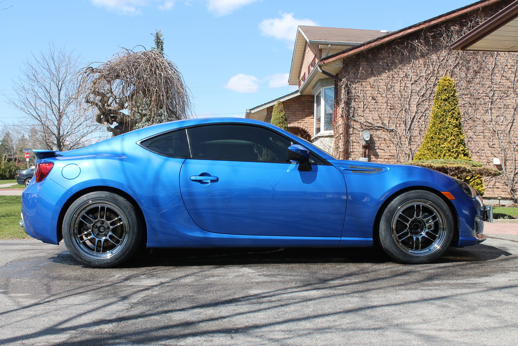 photo 3 Subaru BRZ custom wheels Enkei RPF1 17x9.0, ET +35, tire size 245/40 R17. x ET 
