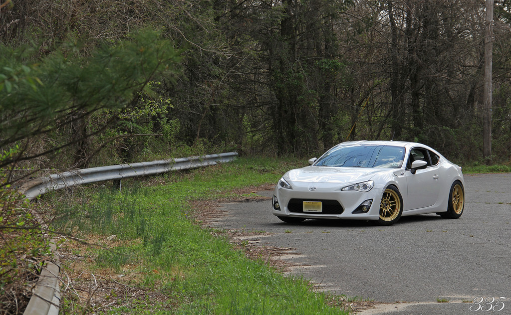 photo 3 Scion FR-S custom wheels Enkei RPF1 17x9.0, ET +35, tire size 245/40 R17. x ET 
