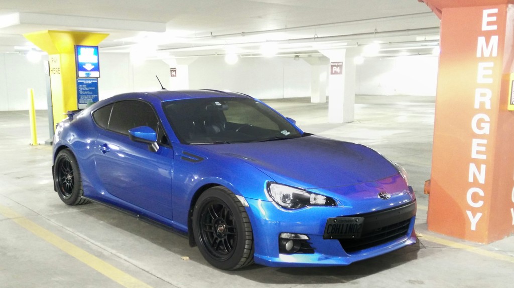 photo 1 Subaru BRZ custom wheels Enkei RPF1 17x9.0, ET +35, tire size 245/40 R17. x ET 