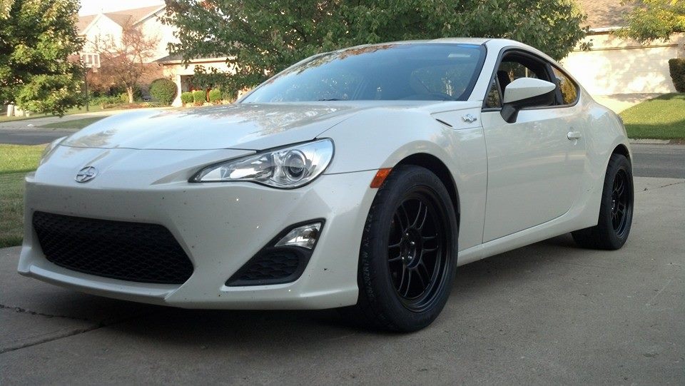photo 1 Subaru BRZ custom wheels Enkei RPF1 17x, ET , tire size 255/40 R17. x ET