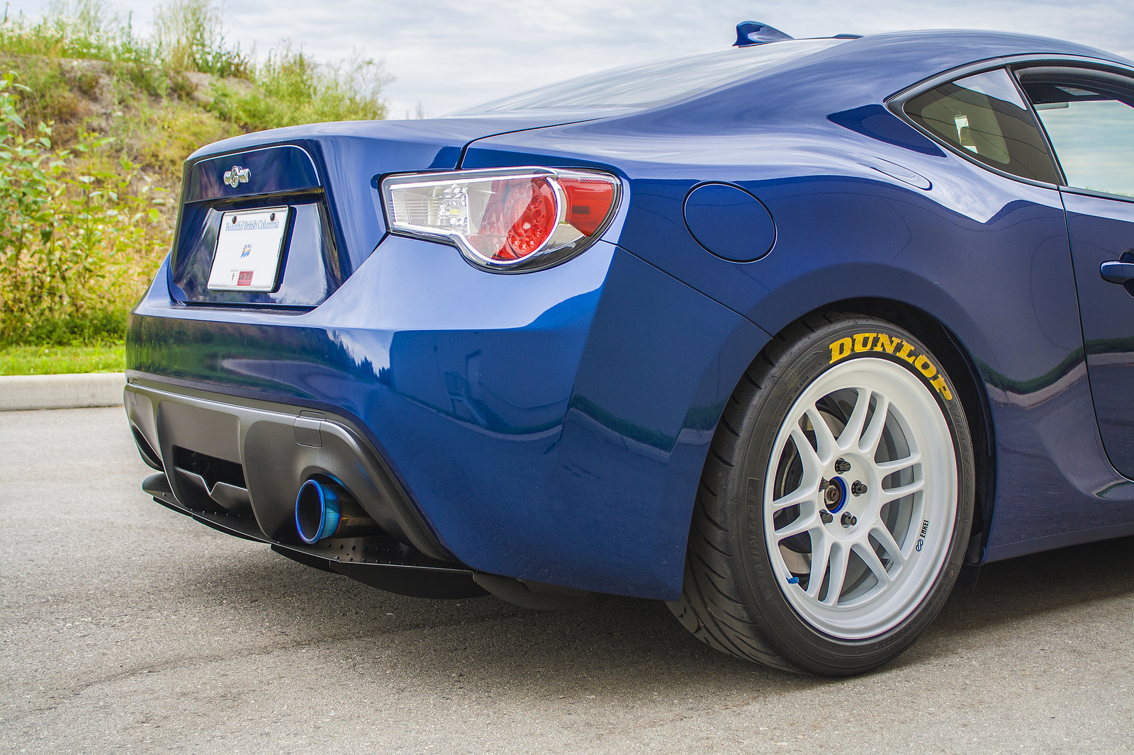 photo 1 Scion FR-S custom wheels Enkei RPF1 17x9.0, ET +35, tire size 245/40 R17. x ET