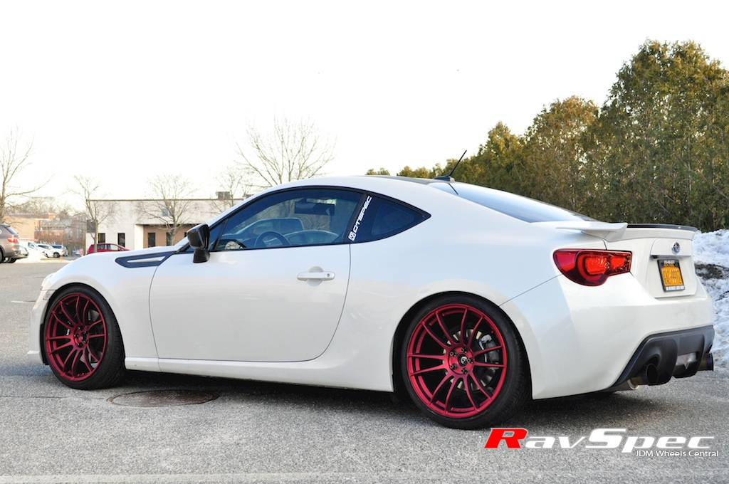 photo 4 Subaru BRZ custom wheels Gram Lights 57Xtreme 19x9.5, ET +43, tire size 235/35 R19. x ET 