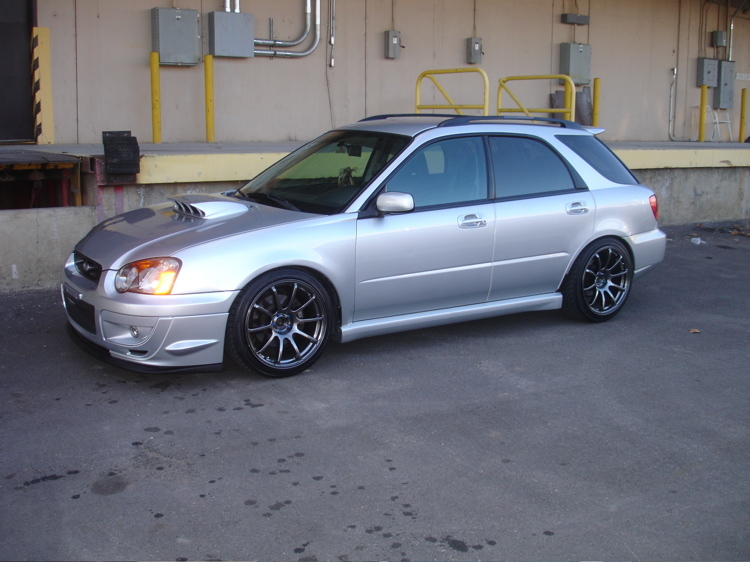 photo 7 Subaru Impreza WRX custom wheels Rota G-Force 18x9.0, ET +35, tire size 225/40 R18. x ET 