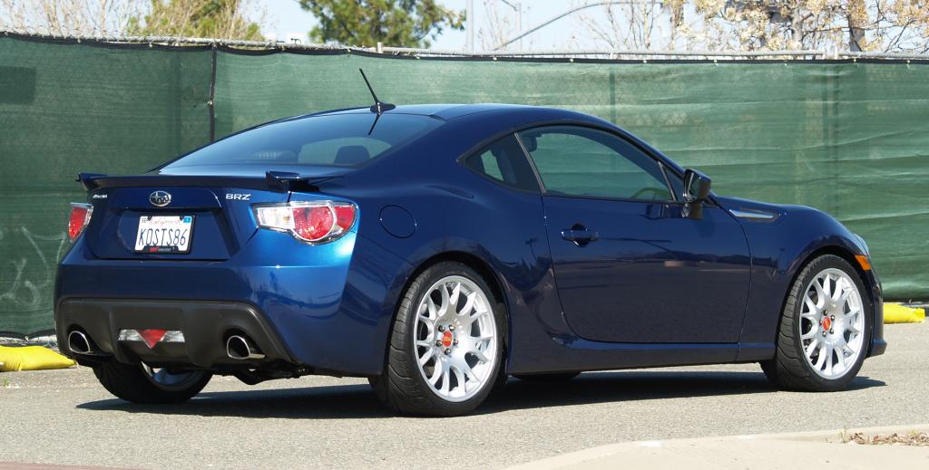 photo 2 Subaru BRZ custom wheels Kingpin KP 307 18x8.0, ET +35, tire size 245/35 R18. 18x9.0 ET+35 