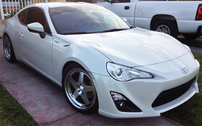 photo 5 Scion FR-S custom wheels Klutch SL5 18x8.5, ET +35, tire size 225/40 R18. 18x9.5 ET+30 255/35 R18