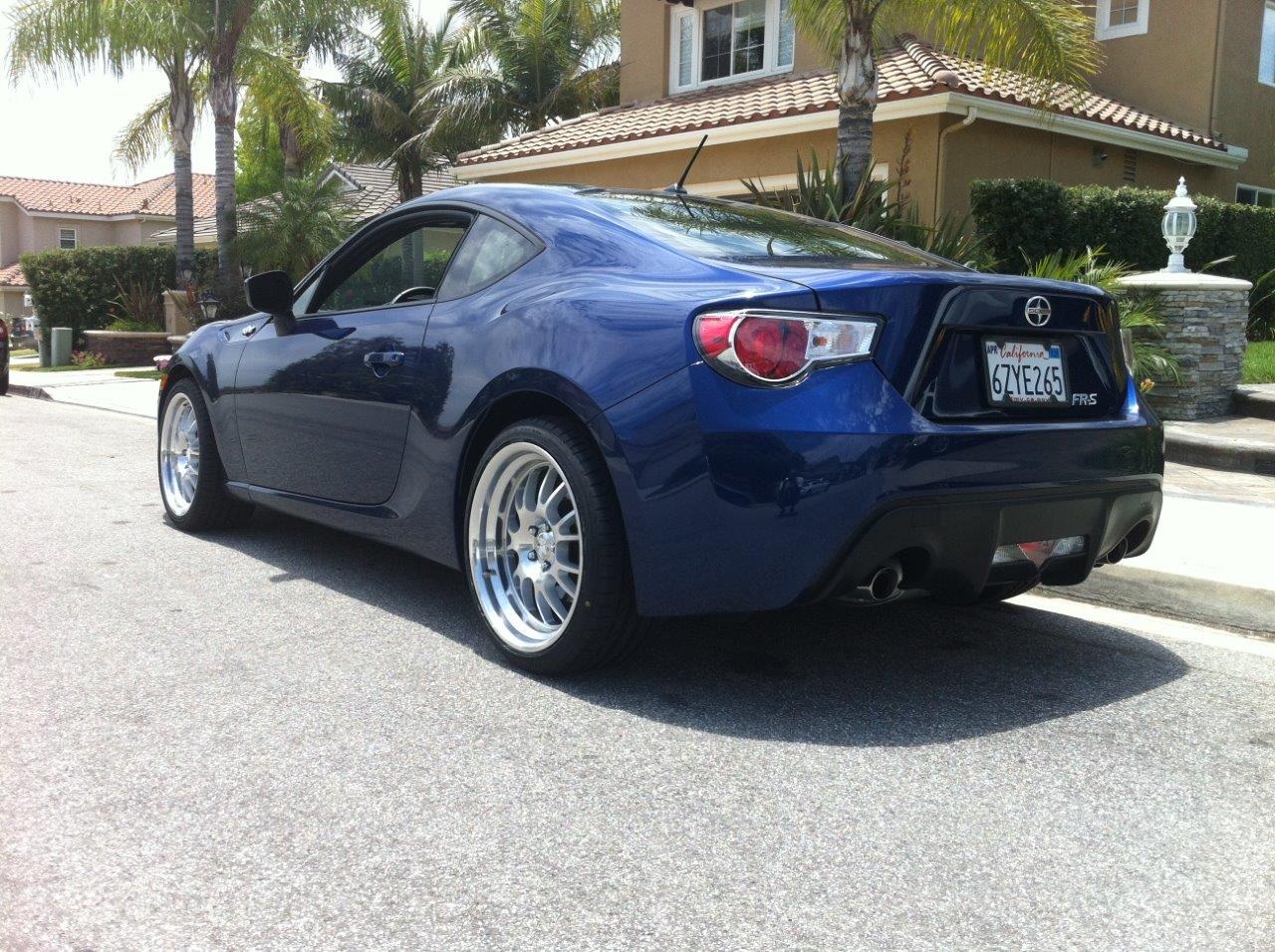 photo 1 Scion FR-S custom wheels Klutch SL14 18x8.5, ET +35, tire size 245/35 R18. 18x9.5 ET+42 