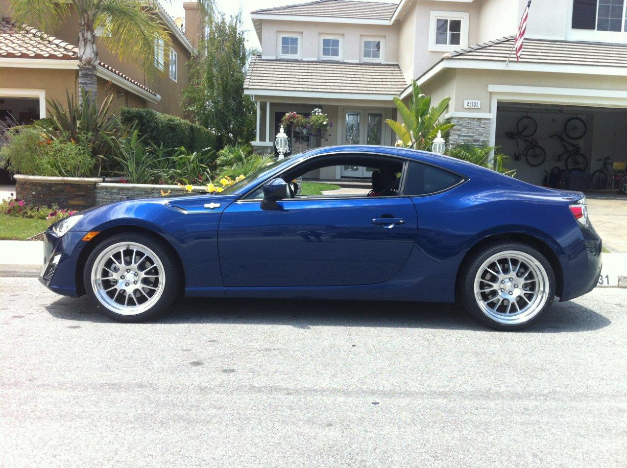 photo 2 Scion FR-S custom wheels Klutch SL14 18x8.5, ET +35, tire size 245/35 R18. 18x9.5 ET+42 