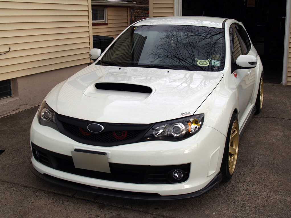 photo 6 Subaru Impreza WRX STi custom wheels Rota Grid 18x9.5, ET +33, tire size 245/40 R18. 18x9.5 ET+38 