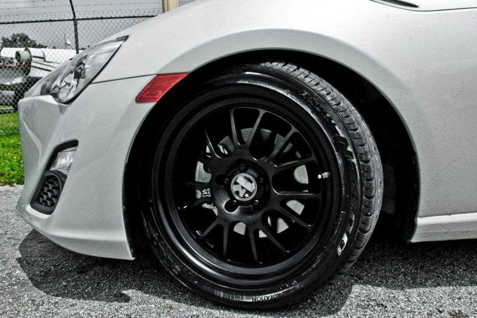 photo 1 Scion FR-S custom wheels Klutch SL14 18x8.5, ET +38, tire size 235/40 R18. 18x9.5 ET+42 265/35 R18