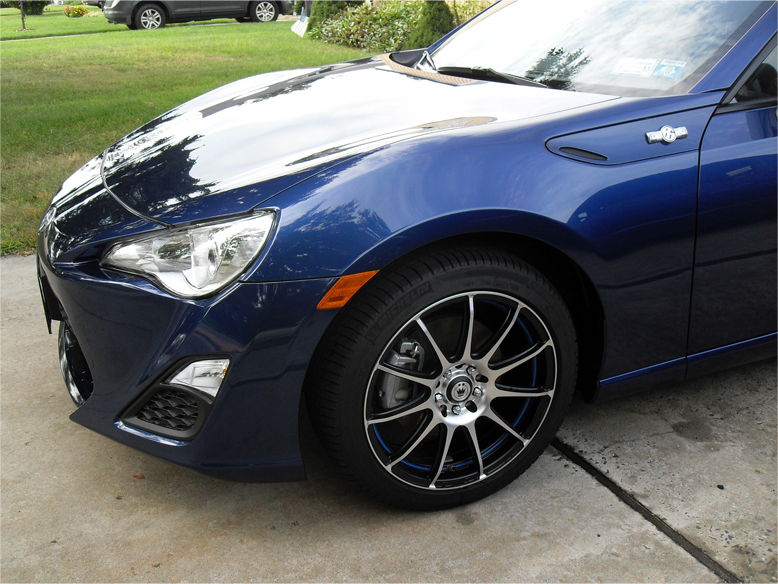 photo 1 Subaru BRZ custom wheels Konig Zero-In 17x7.0, ET +40, tire size X R17. x ET