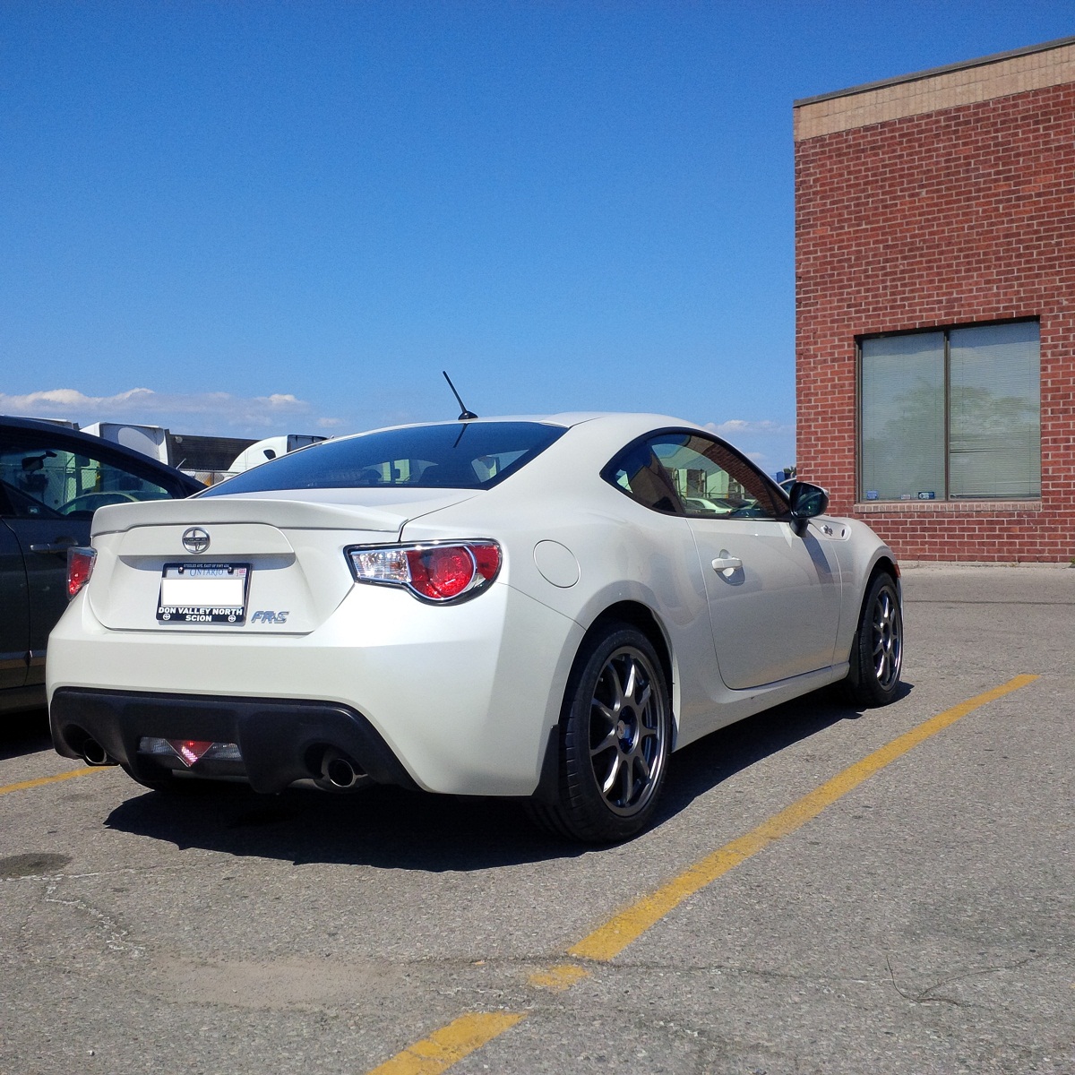photo 2 Scion FR-S custom wheels Kosei K4R 17x8.0, ET +36, tire size 225/45 R17. x ET 