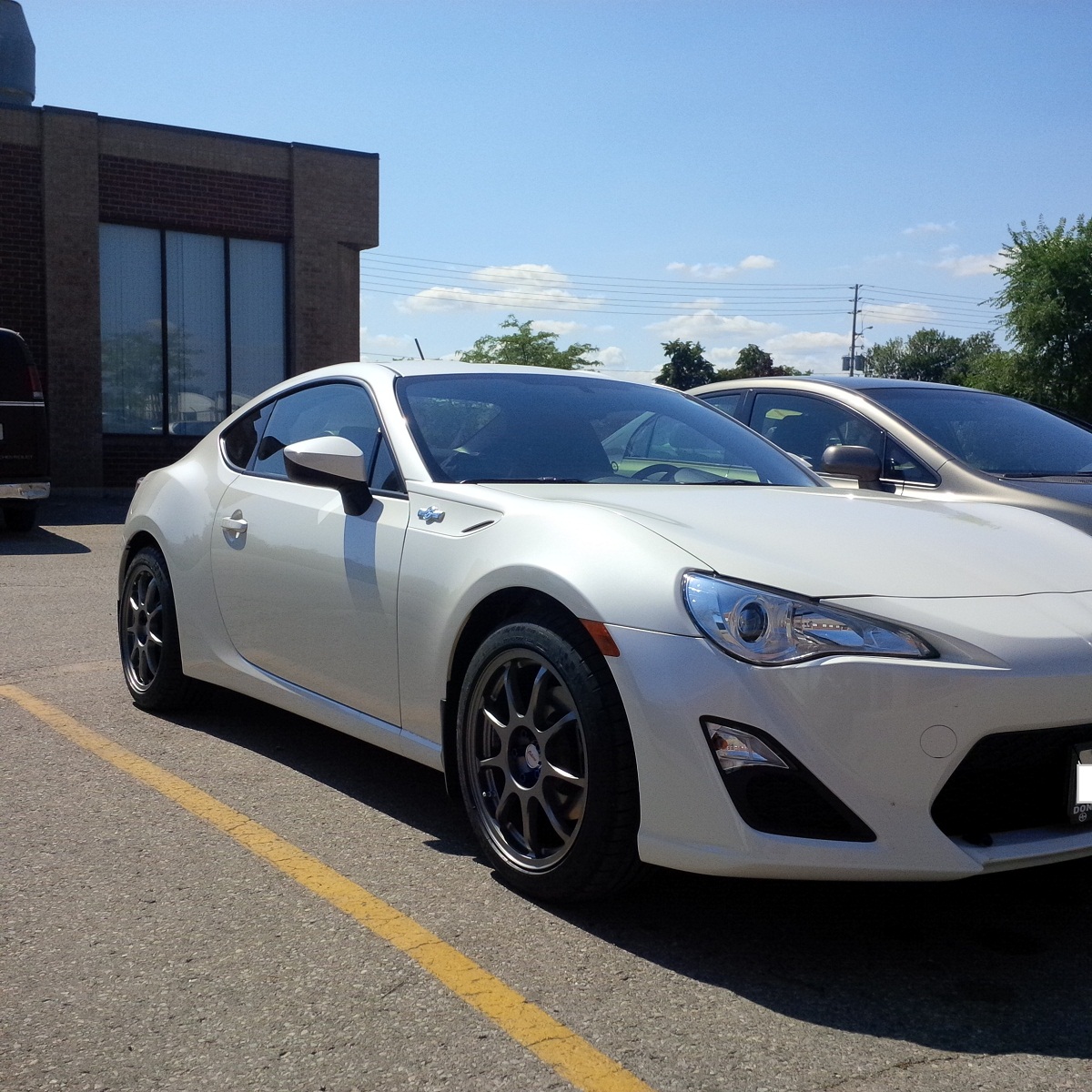 photo 3 Scion FR-S custom wheels Kosei K4R 17x8.0, ET +36, tire size 225/45 R17. x ET 