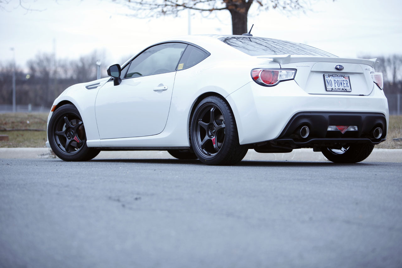photo 3 Subaru BRZ custom wheels Mach V Awesome 18x9.5, ET +42, tire size 255/ R18. x ET