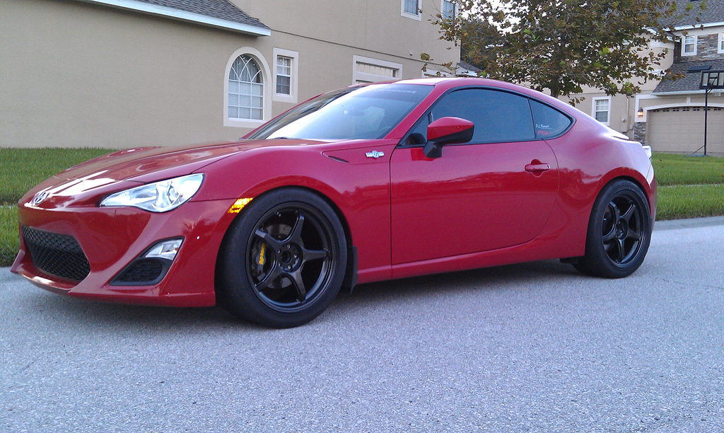photo 2 Scion FR-S custom wheels Mach V Awesome 18x9.5, ET +42, tire size 275/35 R18. x ET 