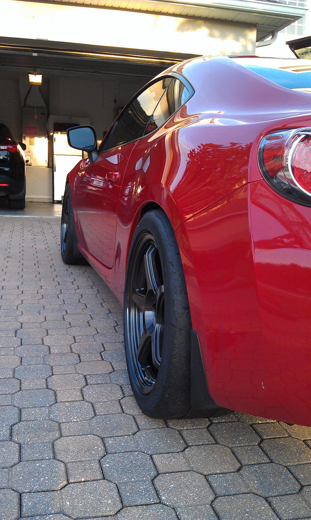photo 4 Scion FR-S custom wheels Mach V Awesome 18x9.5, ET +42, tire size 275/35 R18. x ET 