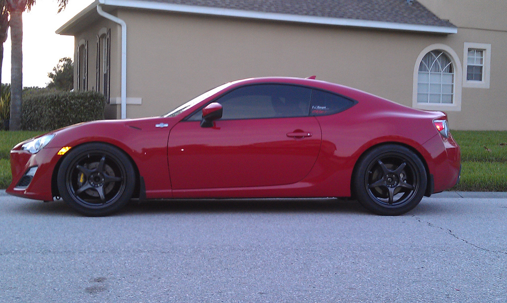 photo 7 Scion FR-S custom wheels Mach V Awesome 18x9.5, ET +42, tire size 275/35 R18. x ET 
