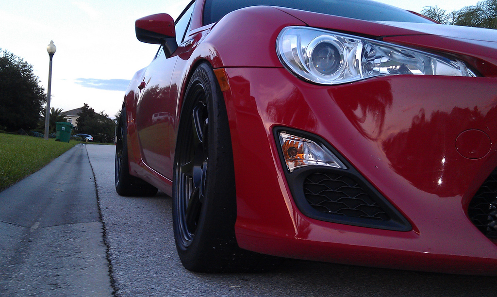 photo 1 Scion FR-S custom wheels Mach V Awesome 18x9.5, ET +42, tire size 275/35 R18. x ET 