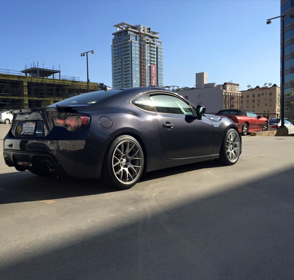 photo 1 Scion FR-S custom wheels Miro 112 18x8.5, ET +35, tire size 225/40 R18. 18x9.0 ET+40 