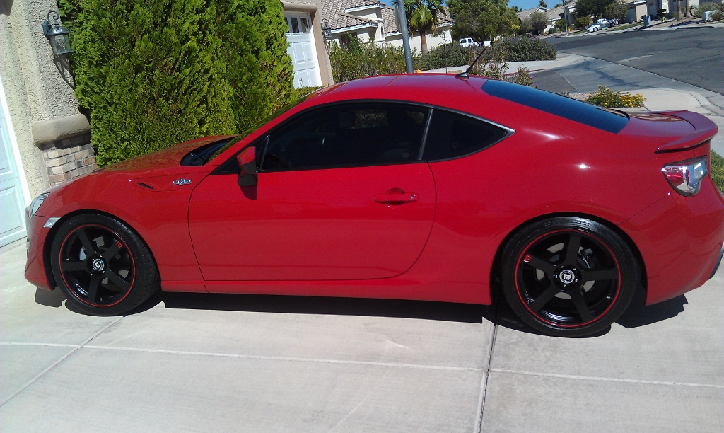 photo 3 Scion FR-S custom wheels Motegi MR116 18x8.0, ET +35, tire size X R18. 18x9.0 ET+35 