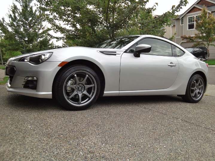 photo 1 Subaru BRZ custom wheels Motegi MR125 17x7.5, ET +42, tire size 225/45 R17. x ET 