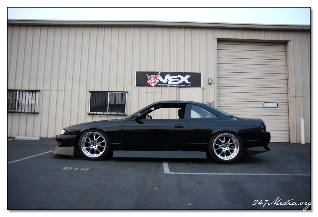 photo 1 Nissan S14 custom wheels Alstadt Type-I 18x9.0, ET +11, tire size 225/40 R18. 18x11.0 ET-7 255/40 R18