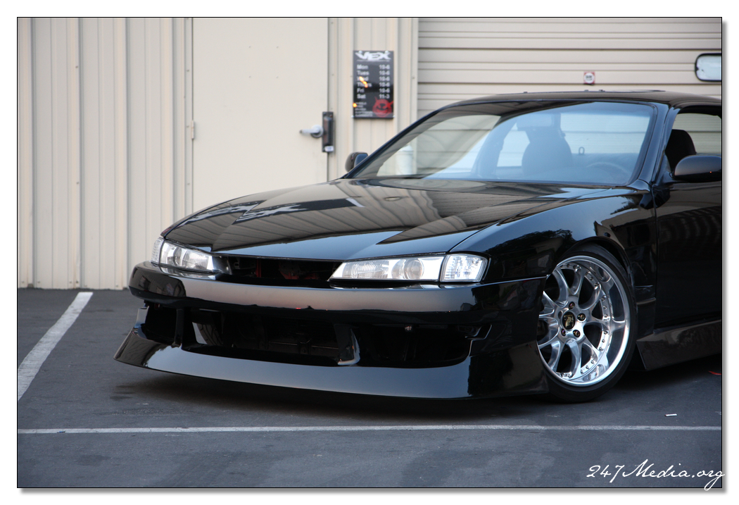 photo 7 Nissan S14 custom wheels Alstadt Type-I 18x9.0, ET +11, tire size 225/40 R18. 18x11.0 ET-7 255/40 R18