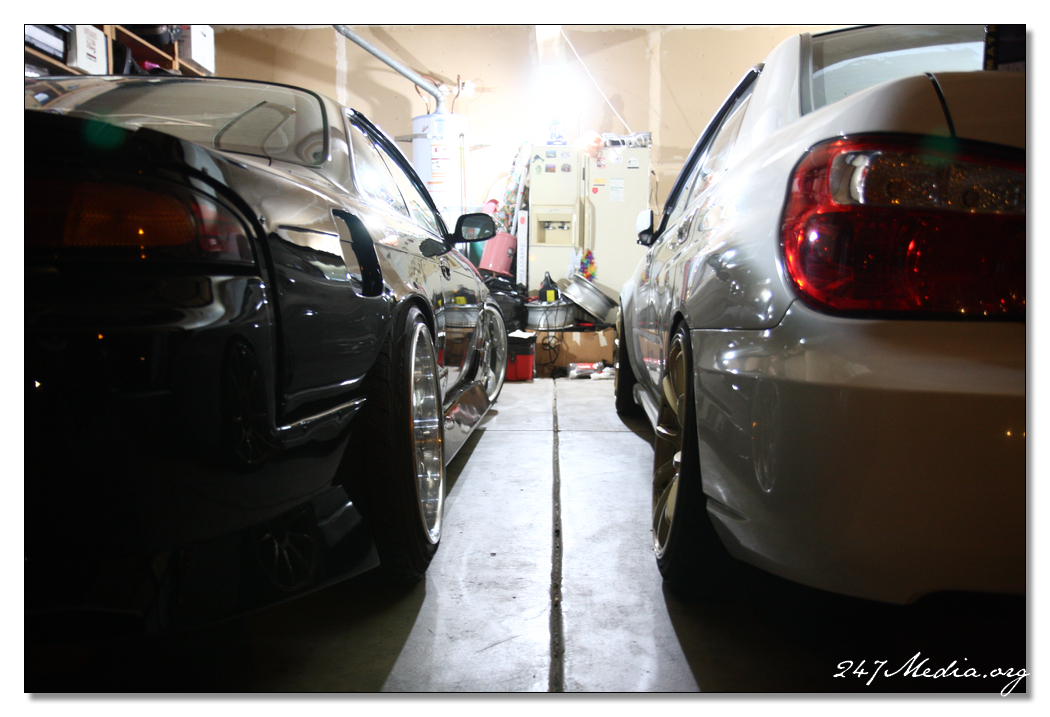 photo 8 Nissan S14 custom wheels Alstadt Type-I 18x9.0, ET +11, tire size 225/40 R18. 18x11.0 ET-7 255/40 R18