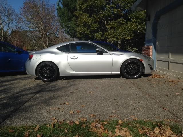 photo 2 Scion FR-S custom wheels MSR Style 045 18x8.0, ET +35, tire size 225/40 R18. x ET 