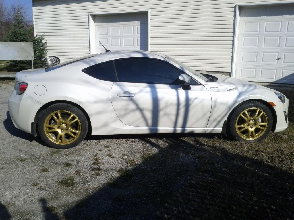 photo 4 Scion FR-S custom wheels OEM Subaru Impreza STi 17x7.5, ET +53, tire size 225/45 R17. x ET 