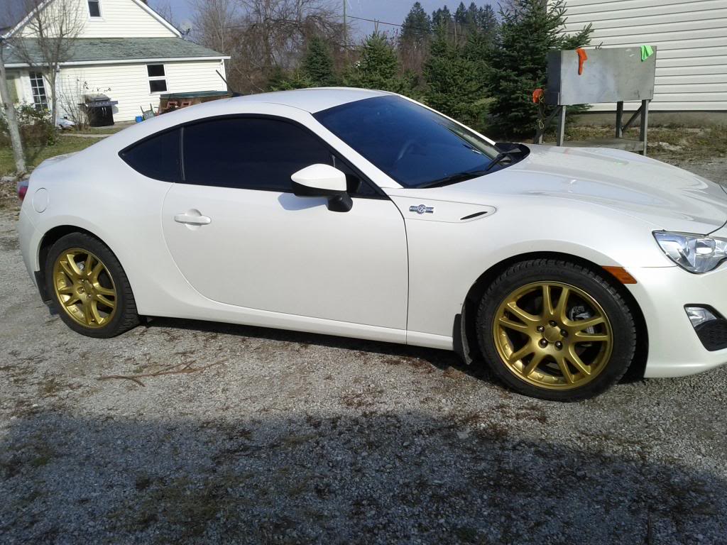 photo 1 Scion FR-S custom wheels OEM Subaru Impreza STi 17x7.5, ET +53, tire size 225/45 R17. x ET 