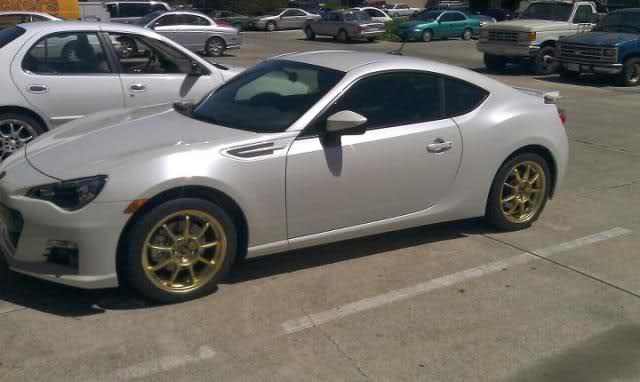 photo 1 Scion FR-S custom wheels OZ Alleggerita HLT 17x7.5, ET +48, tire size X R17. x ET