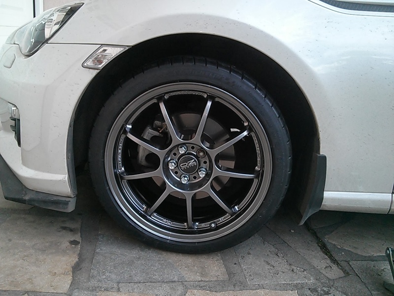 photo 1 Subaru BRZ custom wheels OZ Alleggerita HLT 18x7.5, ET +48, tire size X R18. x ET 