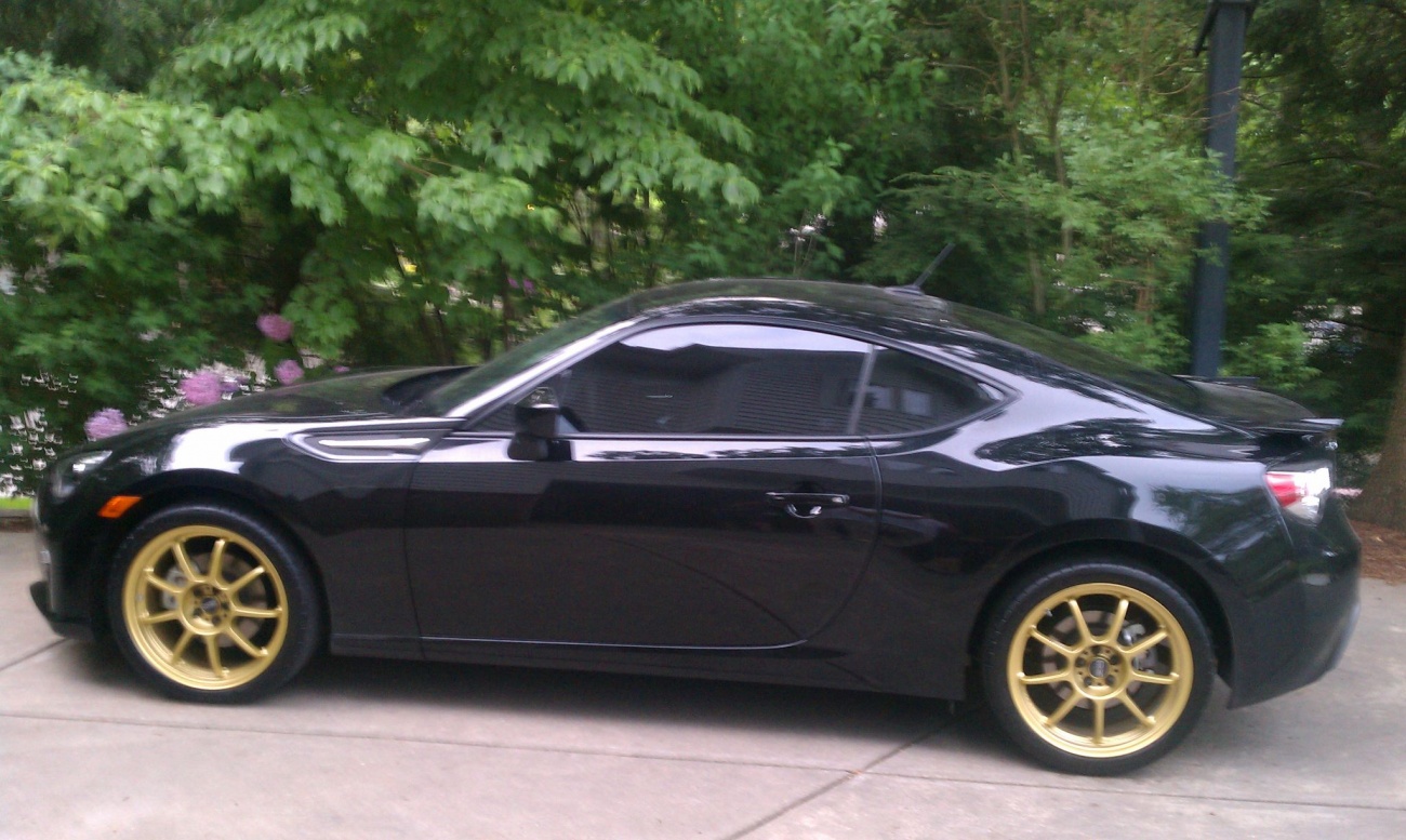 photo 1 Subaru BRZ custom wheels OZ Alleggerita HLT 18x8.0, ET +48, tire size X R18. x ET 