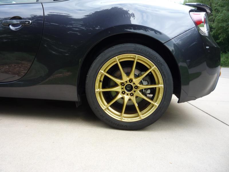 photo 1 Scion FR-S custom wheels OZ Formula HLT 17x9.0, ET +42, tire size 245/40 R17. x ET 