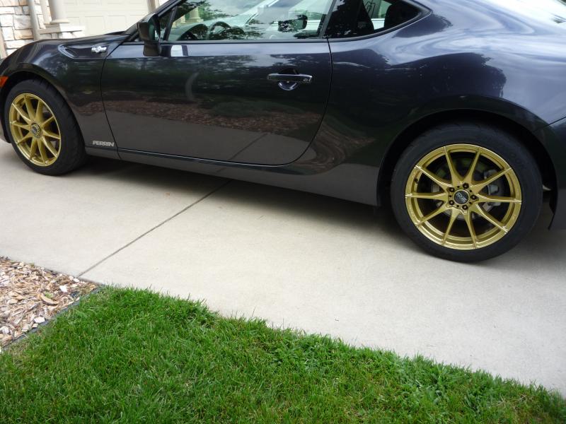 photo 4 Scion FR-S custom wheels OZ Formula HLT 17x9.0, ET +42, tire size 245/40 R17. x ET 