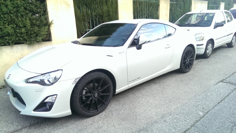 photo 7 Subaru BRZ custom wheels OZ Formula HLT 18x7.5, ET +48, tire size 215/40 R18. x ET 