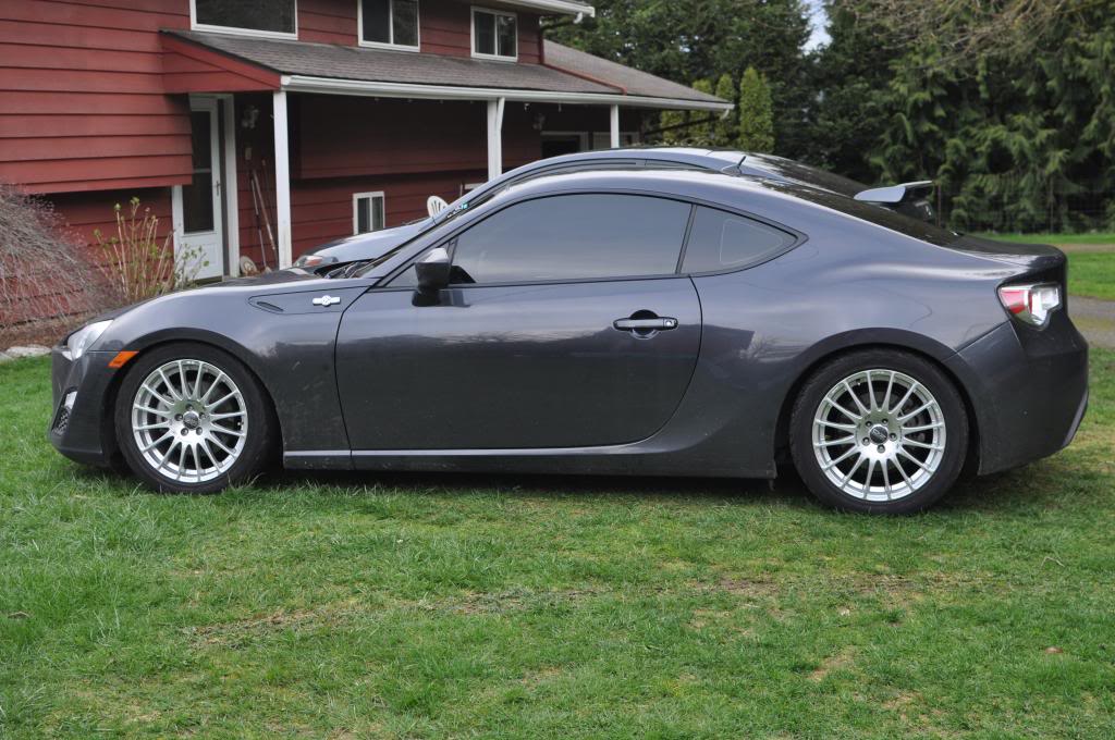 photo 1 Scion FR-S custom wheels OZ Superturismo 17x7.5, ET +48, tire size 235/45 R17. x ET 