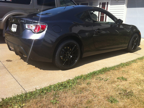 photo 1 Subaru BRZ custom wheels OZ Ultraleggera 17x8.0, ET +48, tire size X R17. x ET 