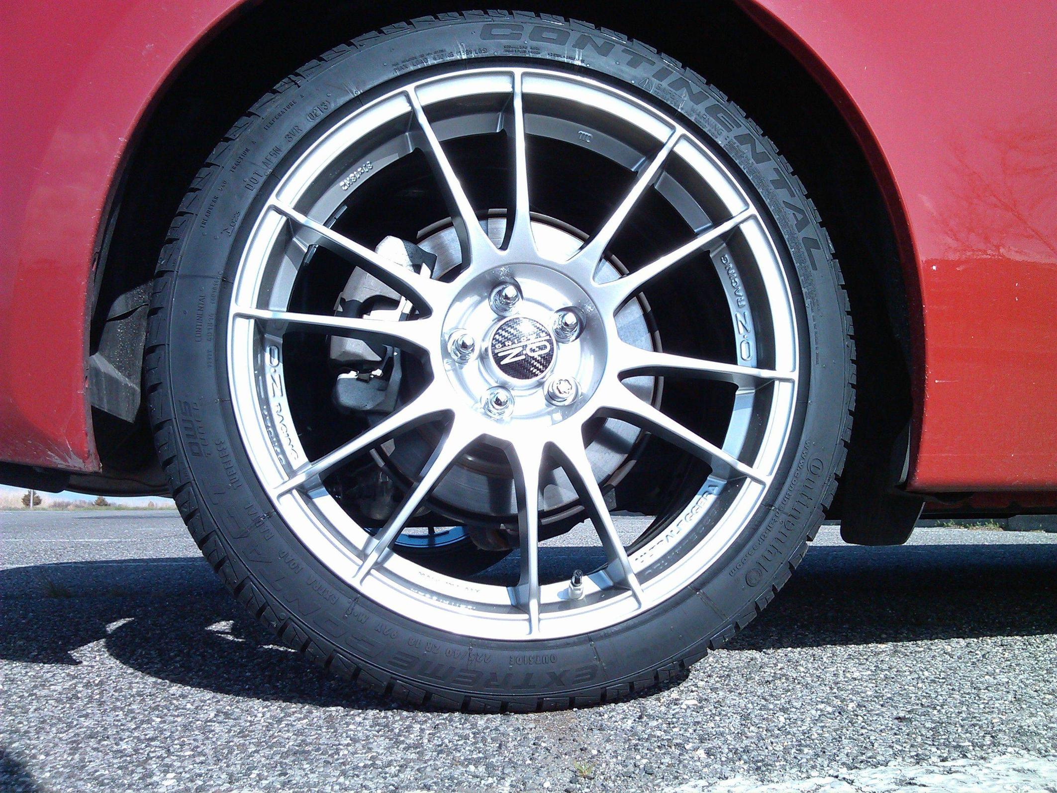 photo 1 Scion FR-S custom wheels OZ Ultraleggera 18x8.0, ET +48, tire size 225/40 R18. x ET